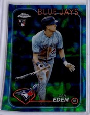 2024 Topps Chrome Update Cam Eden /175 #USC96 Blue Jays Rookie /175 RC