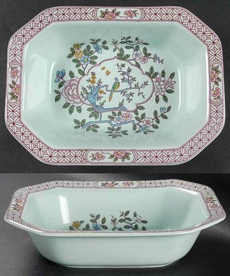 Adams China Singapore Bird  Oval Vegetable Bowl 6451399