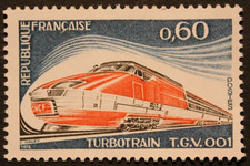 Timbre - FRANCE - Turbotrain TGV 001 - YT1802 - Neuf** - 1974