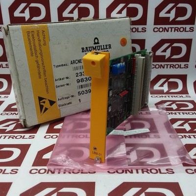 LBM-01-01 | Baumuller | (233965), Arcnet Card, Opened