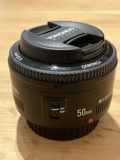 YONGNUO YN 50mm F1.8 Lens for Canon EF Mount EOS Cameras