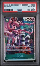 Bandai One Piece CCG Perona OP14-033 SP Holo PSA 10 EN