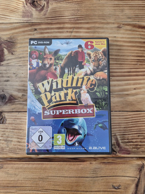  Wildlife Park Superbox PCSpiel 6 in 1 ZooSimulation Strategie Klassiker CIB TOP