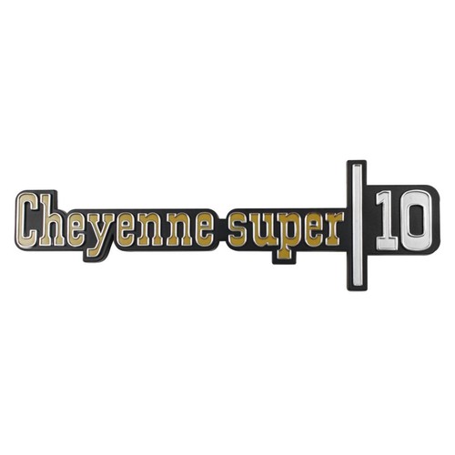 Trim Parts 9775 1973-76 Fits Chevrolet Truck Front Fender Emblem