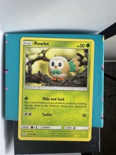 Rowlet 17/236 Sm-Cosmic Eclipse Regular. YUKA MORII on eBay