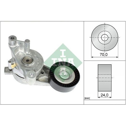 Riemenspanner Keilrippenriemen Schaeffler Ina 534 0059 10 FüR Audi Seat Skoda Vw-image