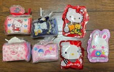 Sanrio Kiki Lala Hello Kitty Pocket Tissues Set 16 Pieces Vintage 1990s