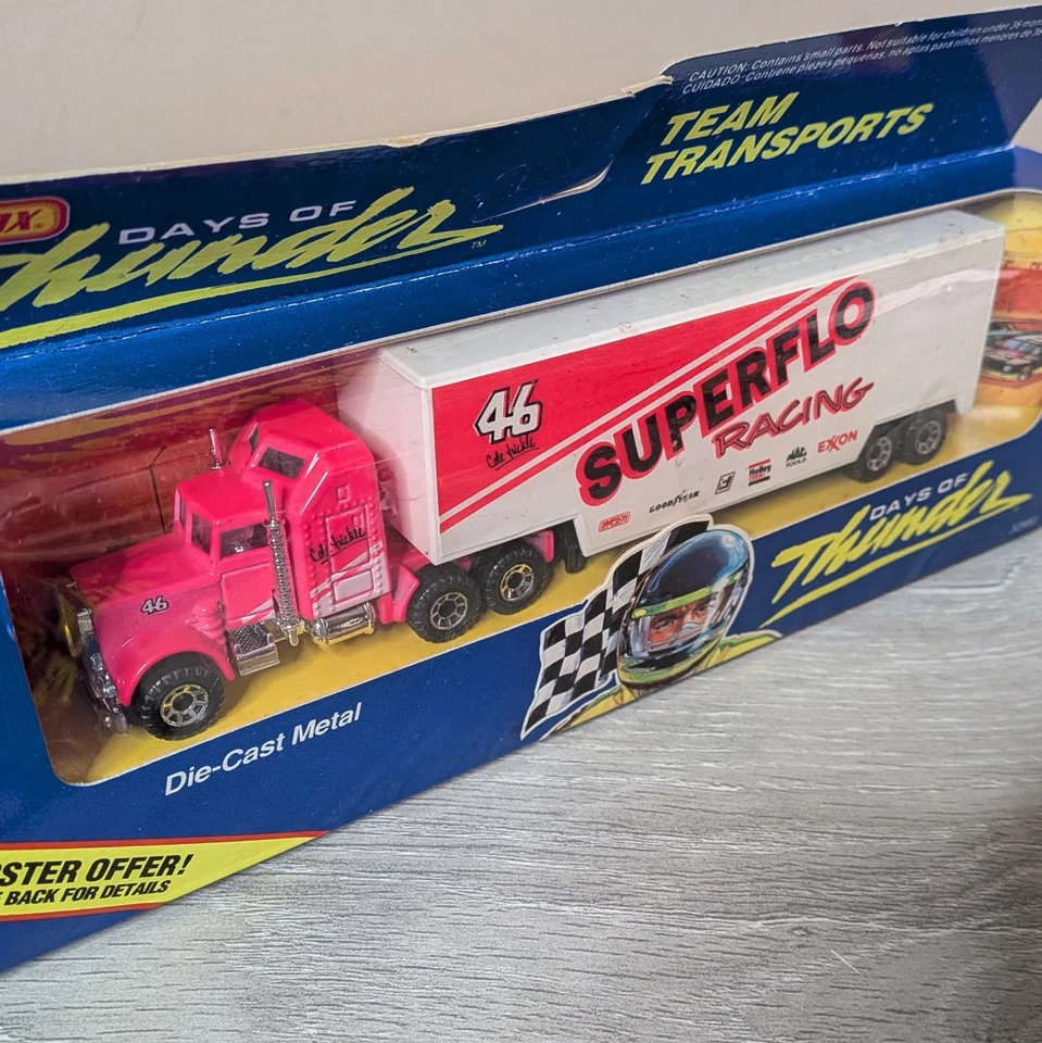 Matchbox Days of Thunder 1/64 Team Transporter Complete Set of 5 - New - Image 2 of 4