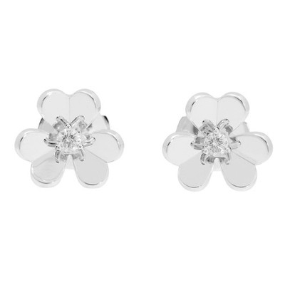 Van Cleef & Arpels Frivale Earrings 18k white gold Diamond VCARPJMO00