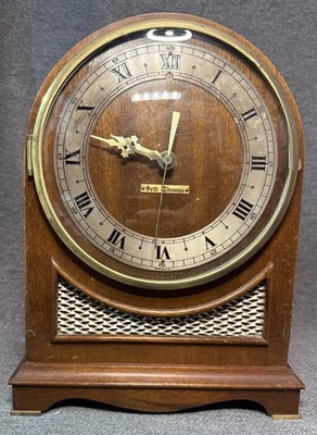Rare Vintage Seth Thomas Northbury E704 Battery Powered Mantel Clock No Chime