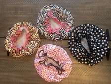 Shower Cap Waterproof $7.87 Price Is For 1.  All 4 Can Be Purchased For $24.