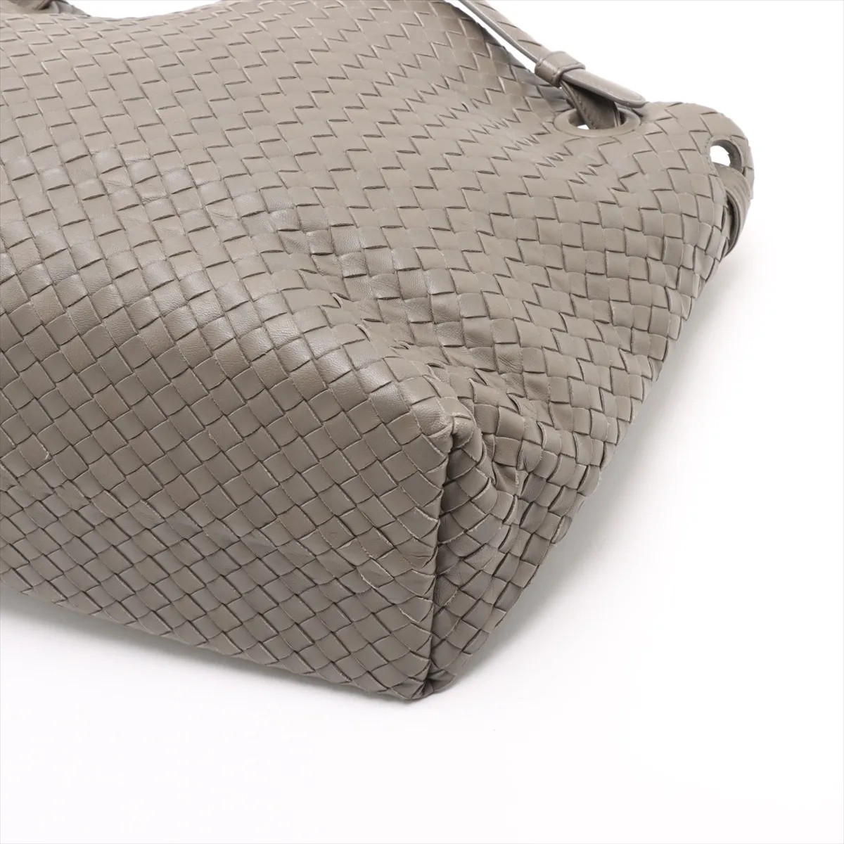 Bottega Veneta Intrecciato Garuḍa Leather Hand bag Brown Mirror Included thumbnail 3