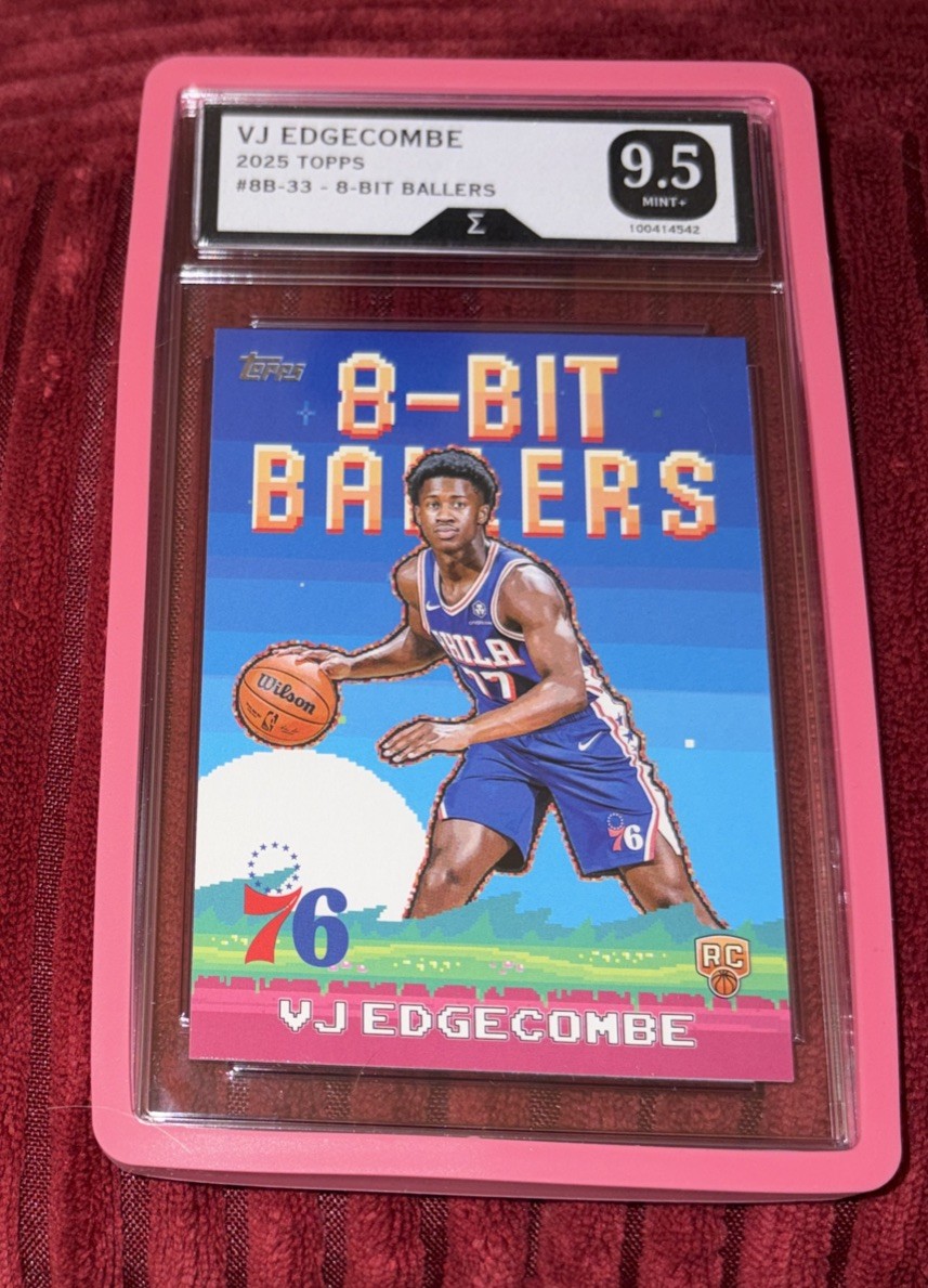 2025-26 Topps - 8-Bit Ballers VJ Edgecombe #8B-33 (RC) for sale