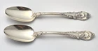 (2) Wallace SIR CHRISTOPHER Sterling Silver 6" Teaspoons - NO MONO