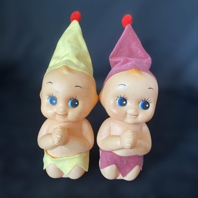 Kewpie Puppe Sparschwein Retro Showa Ära 16 cm Sammlerstück Vintage Artikel
