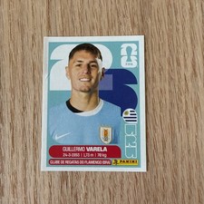 Panini FIFA World Cup 2026 Soccer Sticker #URU 8 Guillermo Verela