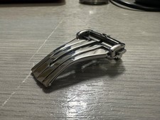 Replacement For Seamaster Speedmaster Strap Clasp deployment Silver steel 20mm