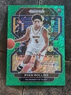 2022 Panini Prizm Draft Picks Basketball Green Shimmer Ryan Rollins #86