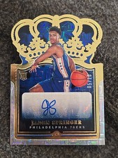 2021-22 Panini Crown Royale Jaden Springer Gold Rookie Crown Auto #5/10 #RC-JSP
