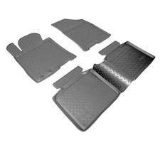 3D Gummi Fussmatten für HYUNDAI i40 | Typ VF  | BJ 2011 - 2019 | passgenau + Ran