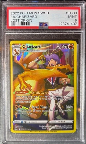 Charizard TG03/TG30 Swsh11: Lost Origin Trainer Gallery Holo
