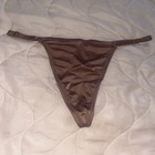 victoria's secret  Satin  Large panties V-string  — photo 1