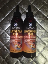 Isoplus Batana Stimulating Strength Oil - 4 fl oz Lot Of 2
