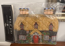 Brand New Frances Worters Thatched Cottage Quilted Tea Cosy Original Packaging