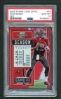 2020 Contenders Optic Tom Brady Red /125 #54 PSA 10 Gem Mint