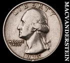 1935-S Silver Washington Quarter - Scarce  Better Date  No Reserve  #K4173