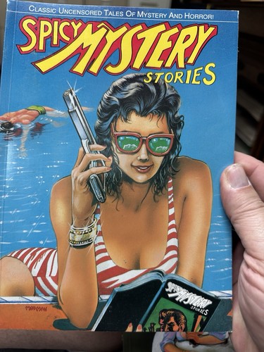 Spicy Mystery Stories (1990) Paperback Book - (Classic Uncensored Tales of Myst