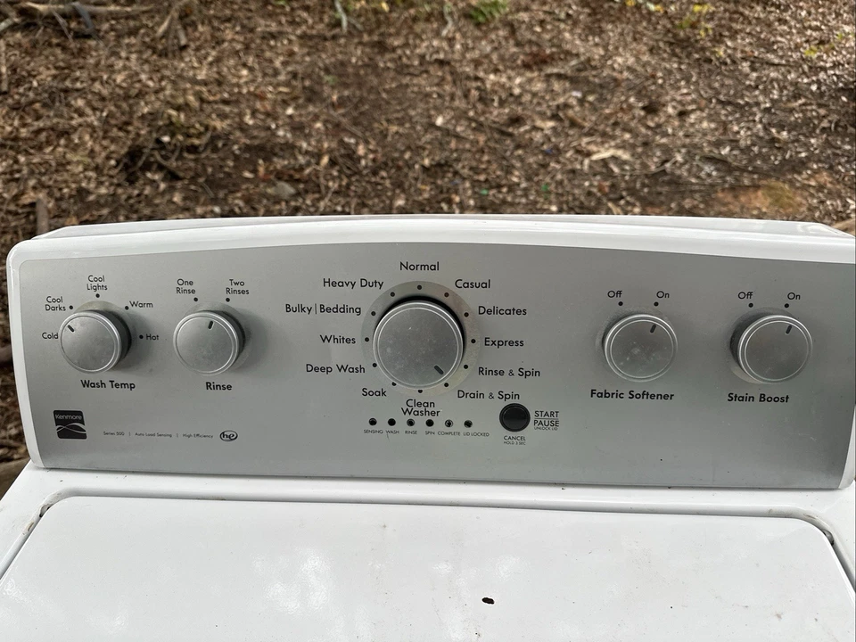 Conjunto de panel de control de lavadora Kenmore Foto 2 de 2