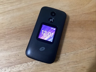 Alcatel MyFlip 2 A406DL - Gray and Black ( TracFone ) 4G LTE Flip Smartphone