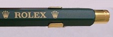 GENUINE SWISS MADE ROLEX PEN ~GOLD & GREEN~ S...
