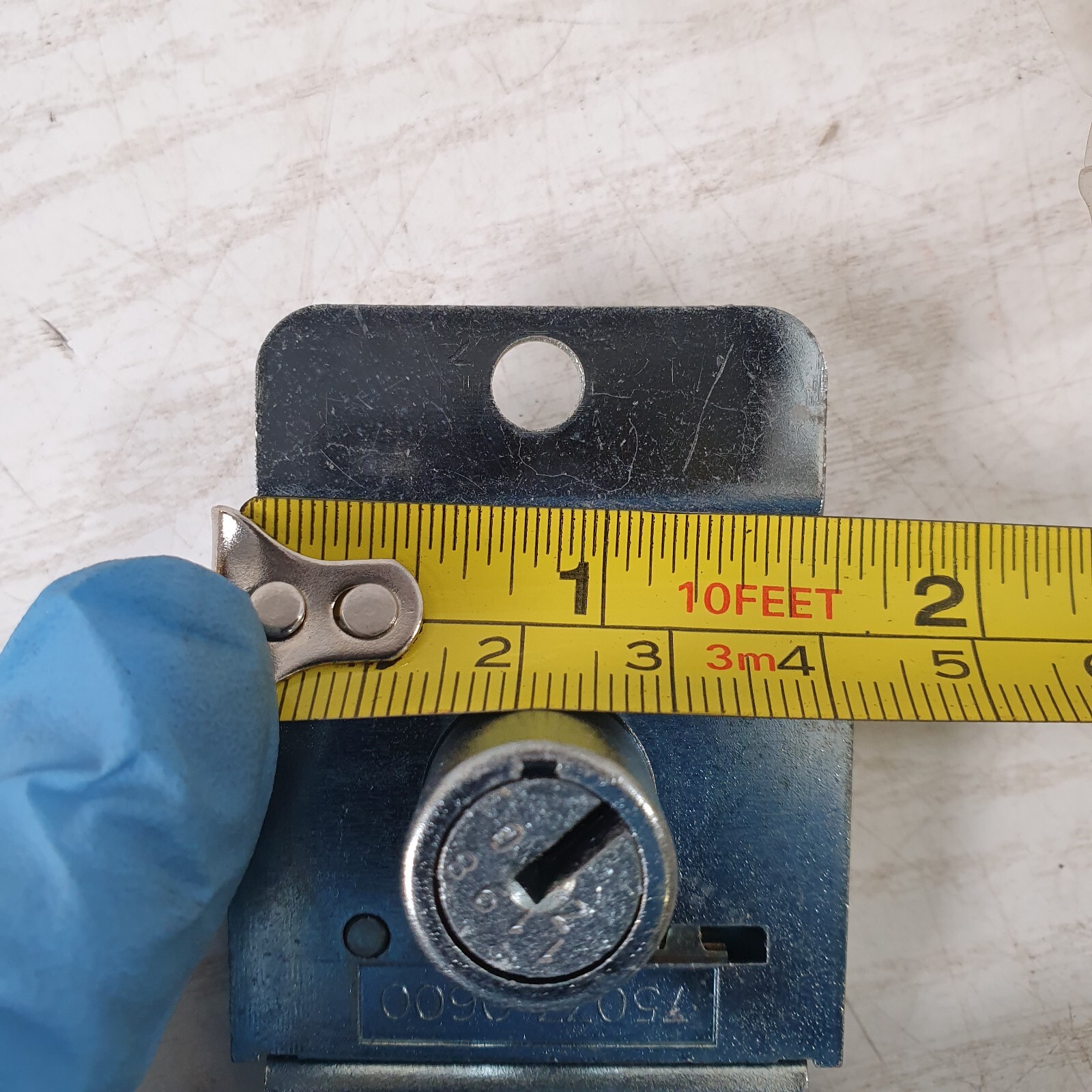 5 X Vintage Lowe and Fletcher or Cupboard Door Lock with 2 keys