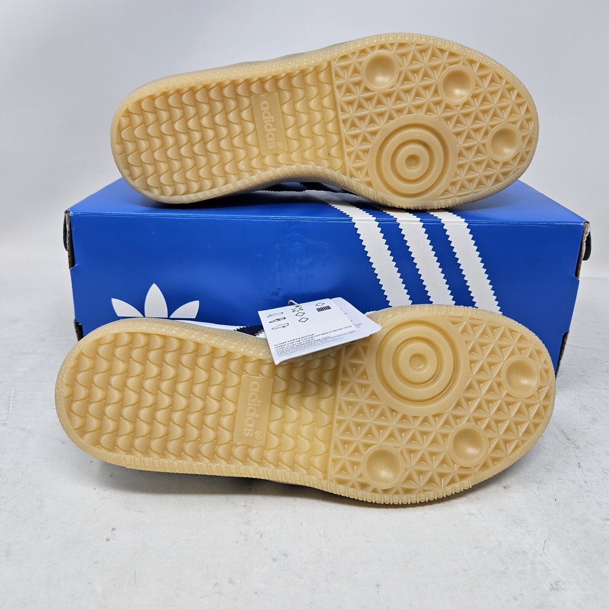 Kids Adidas Originals Samba OG C Casual Shoes / White Navy