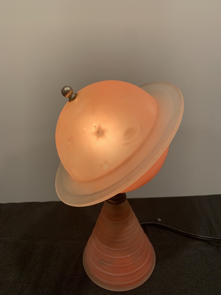 Saturn World's Fair New York 1939 Art Deco Lamp Leon Houze Design