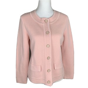 talbots pink sweater