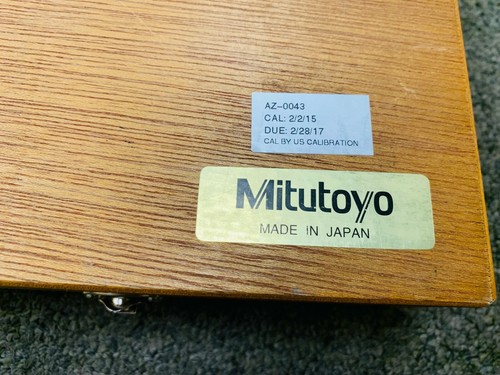 Mitutoyo Digimatic Micrometer 389-713 0-1" 0.001mm 00005" (Cal Date 1/27/19) - Picture 8 of 11