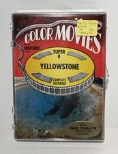 Super 8 Color Movie Yellowstone National Park Complete Coverage Film