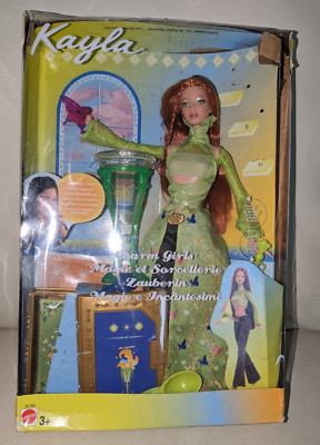 BARBIE CHARM GIRLS KAYLA SECRET SPELL DOLL - B2789 - Imperfect Box