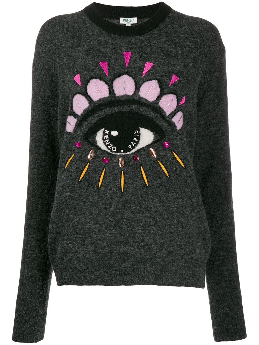 New Kenzo Embellished Evil Eye Jumper 