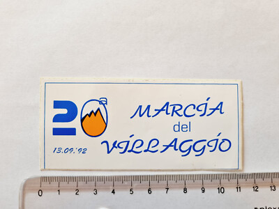 STICKER 20TH VILLAGE MARCH 1992 STICKER STICKER STICKER VINTAGE 80s