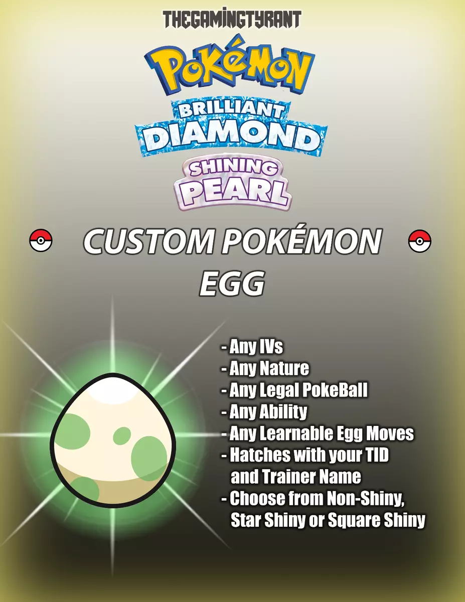 Pokemon egg leg