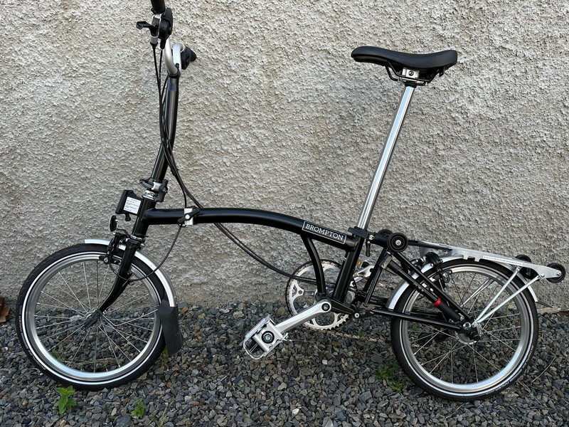 BROMPTON M6L C LINE EXPLORE BLACK EDITION BLACK 2021 IN IMMACULATE CONDITION