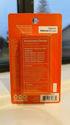 Brand New Onn 3' Smart Watch Charger for Apple Watch