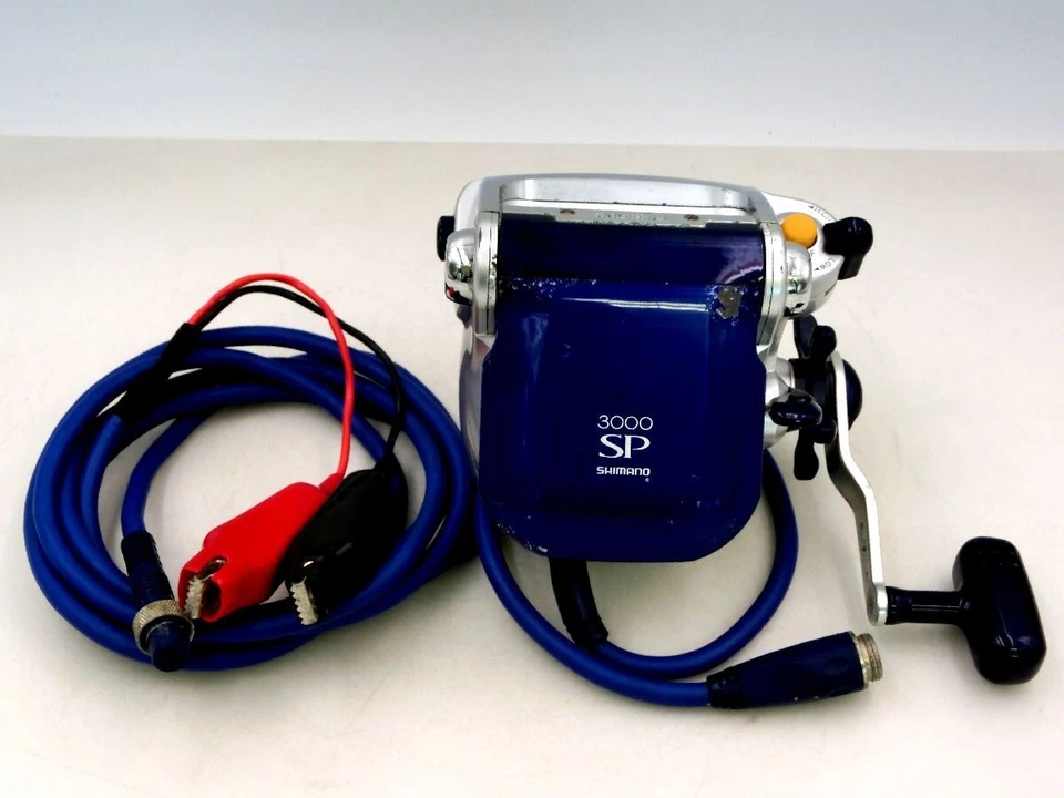 Shimano Dendou-Maru 3000SP Auto Jigging Eléctrico Reel Usado Pe Línea Muy Bueno - Imagen 2 de 4