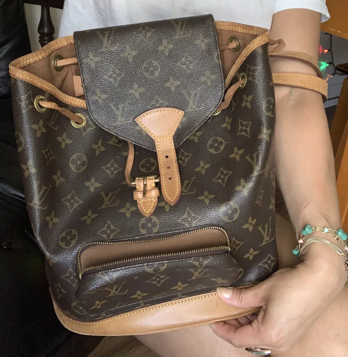 LOUIS VUITTON Monogram Mini Montsouris Backpack