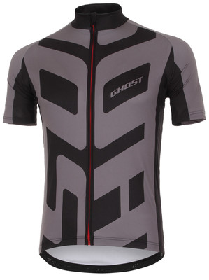 GHOST Radtrikot kurz Performance Jersey short black/grey schwarz grau Trikot S