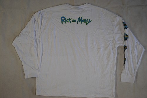 RICK & MORTY BLIPS & CHITZ L/S T SHIRT NEW OFFICIAL ANIMATED TV SHOW SERIES AND - Picture 5 of 7